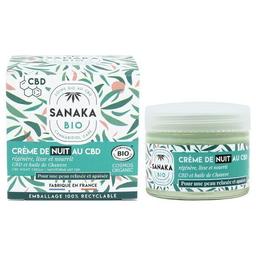 Crème de nuit régénérante CBD et chanvre 50ml