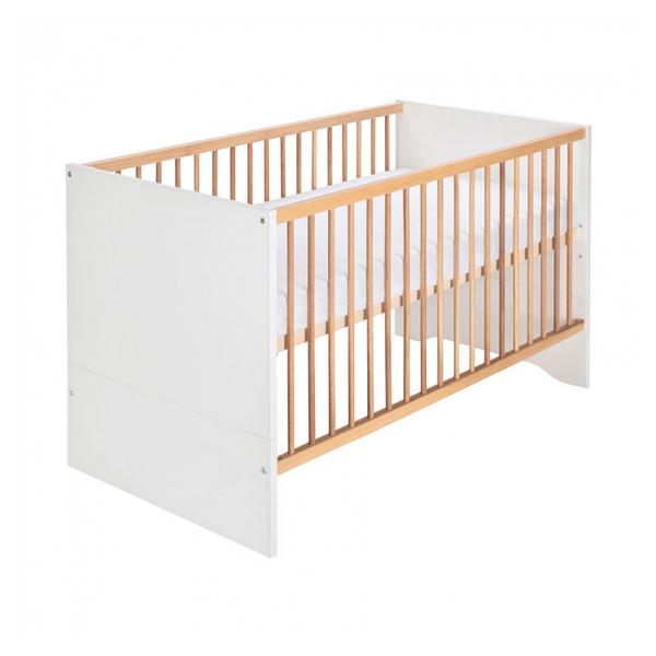 Lit enfant évolutif Melody White bois