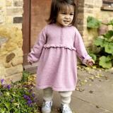 Legging Bébé Bio en Tricot Écru thumbnail