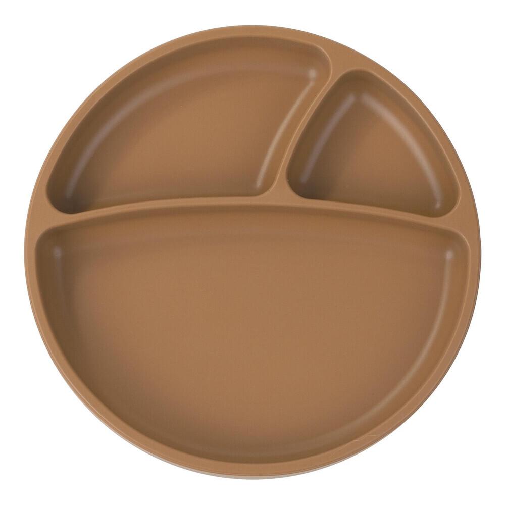 Assiette bébé compartimentée à ventouse Caramel thumbnail