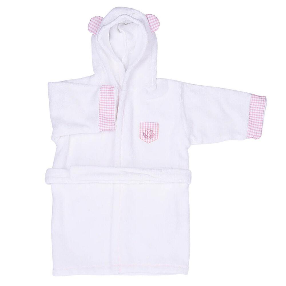 Peignoir bébé en coton bio thumbnail