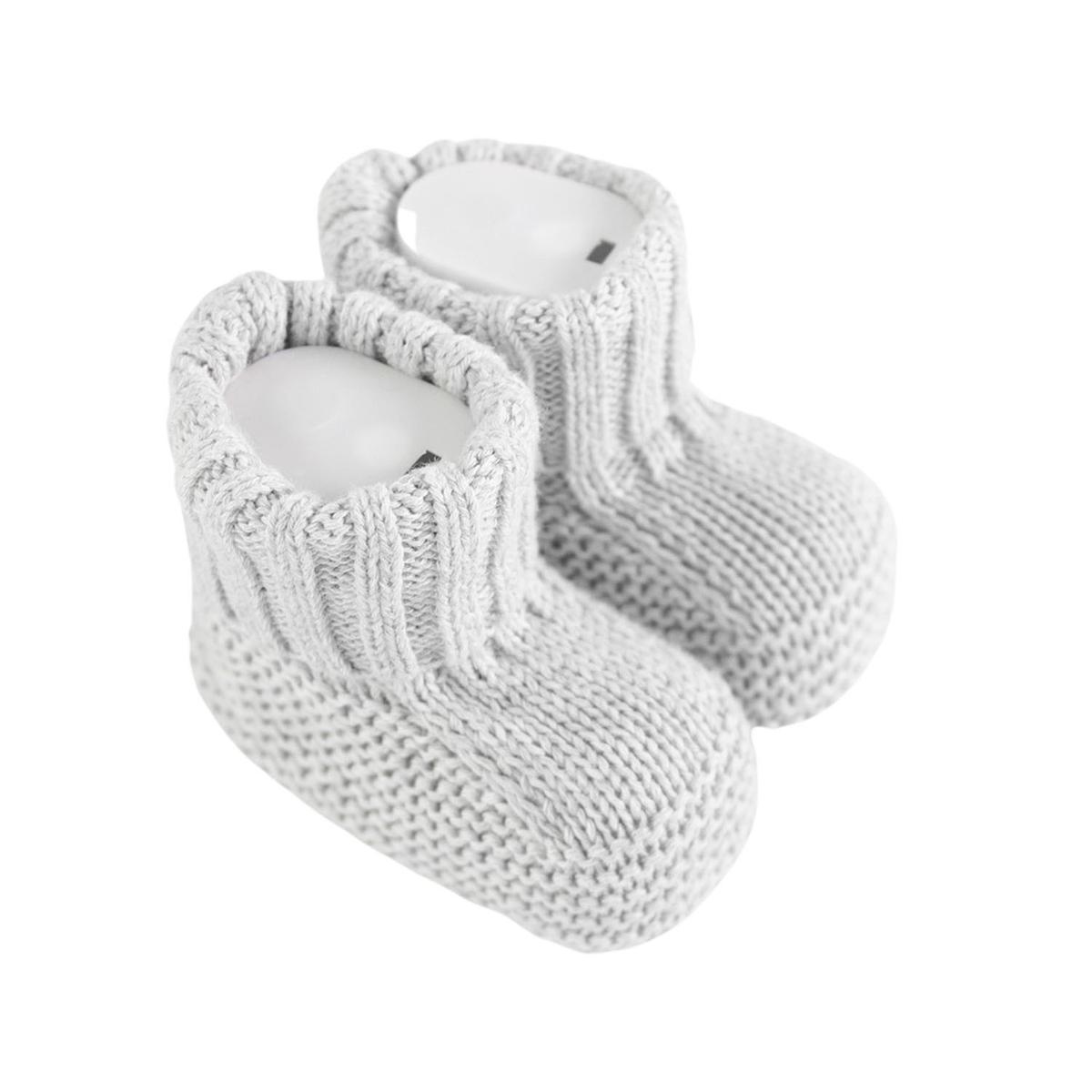 Chaussons en tricot de coton bio thumbnail