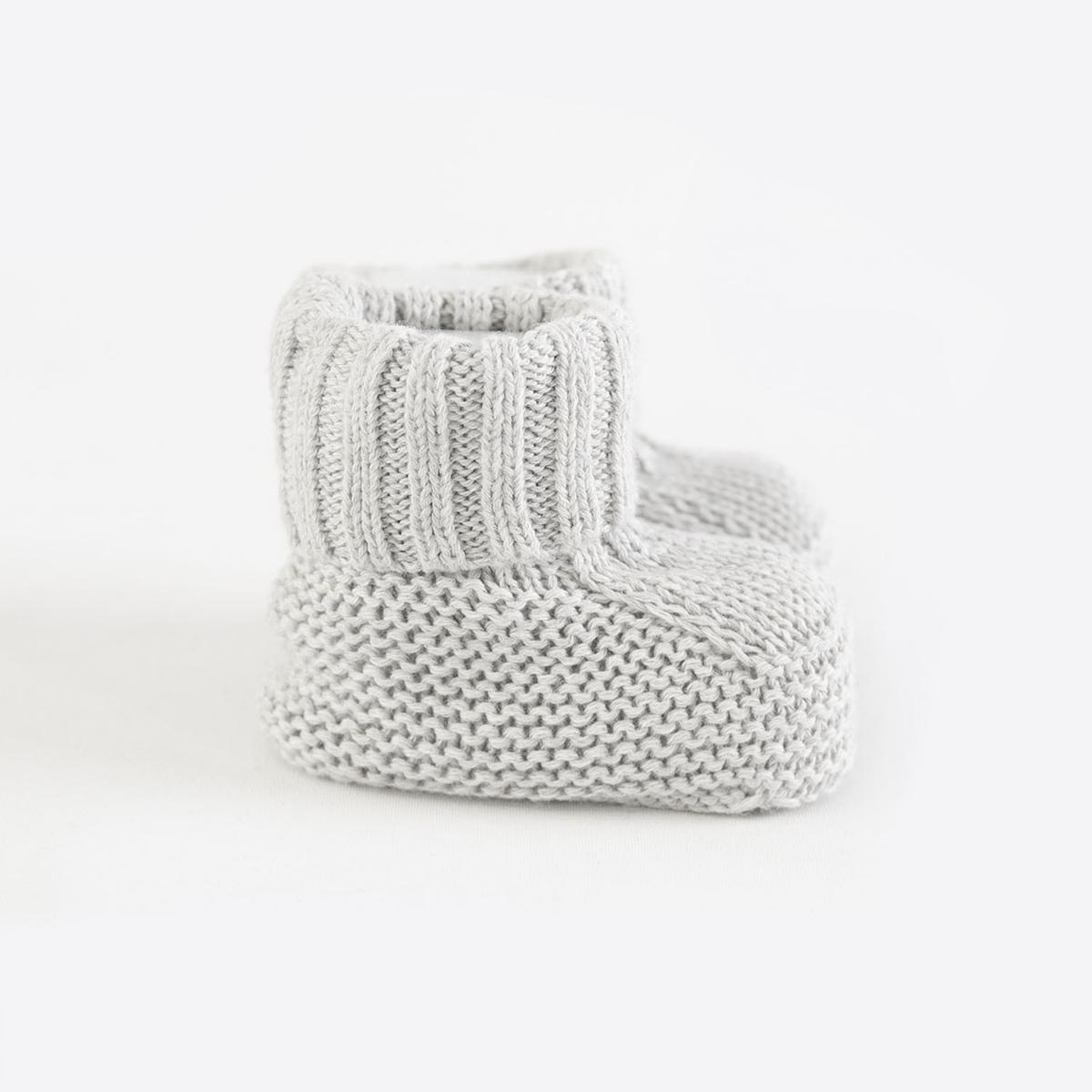 Chaussons en tricot de coton bio thumbnail