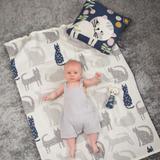 Taie de coussin en tricot de coton, Chaton thumbnail