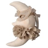 Trophée mural enfant en lin Lune Venise Beige thumbnail