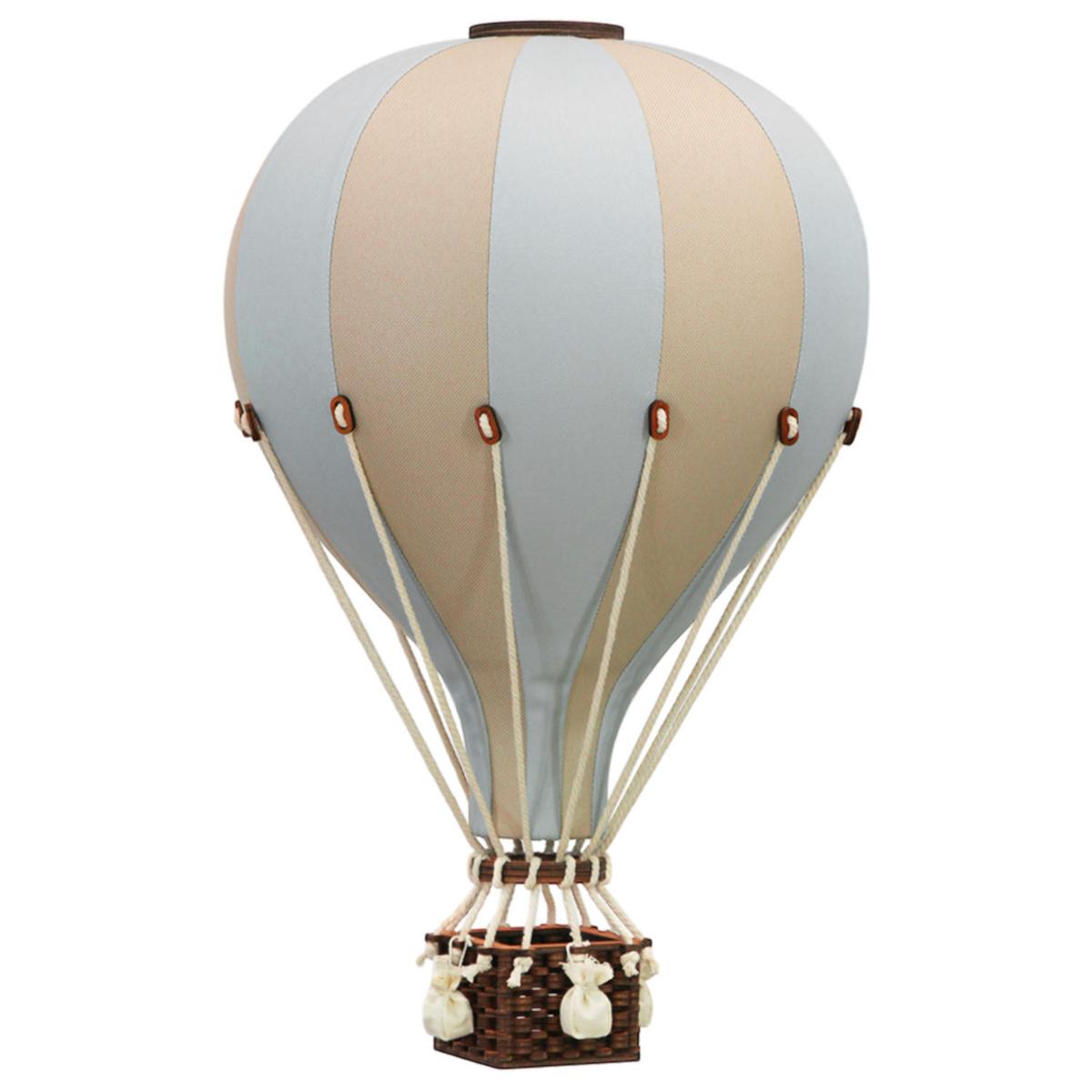 Montgolfière décorative Beige et bleu Beige S thumbnail