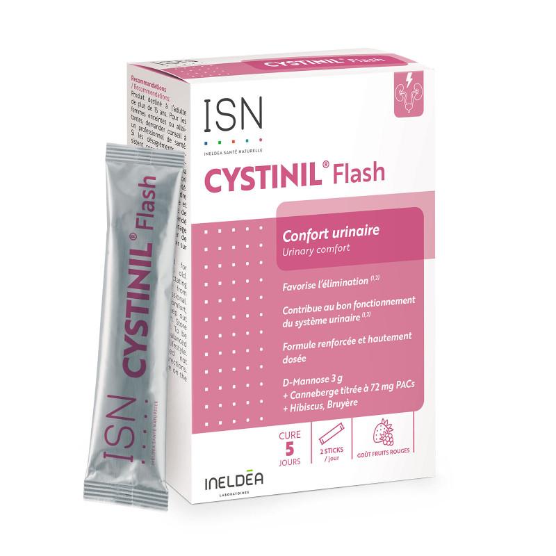 Cystinil Flash - Confort urinaire - Cure 5 jours - 10 sticks thumbnail