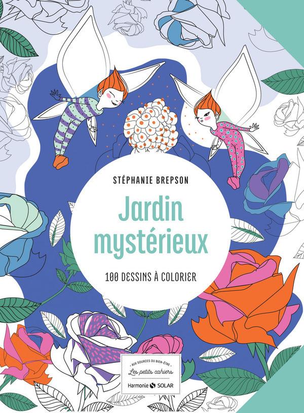 Livre  Jardin mystérieux - 100 dessins à colorier