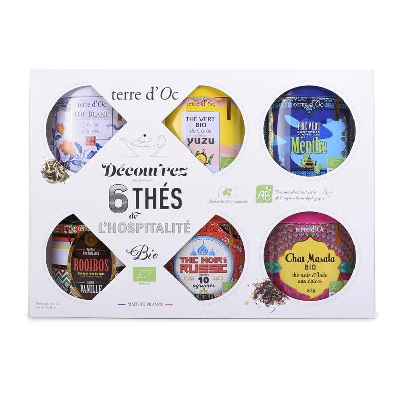 Coffret 6 thés bio - collection thumbnail