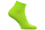 2 paires de chaussettes courtes 98% coton bio vert clair T35-38 thumbnail