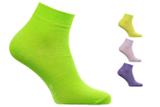 2 paires de chaussettes courtes 98% coton bio vert clair T35-38 thumbnail