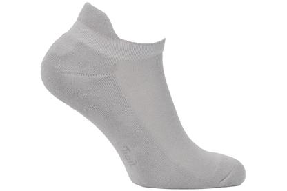 2 paires chaussettes invisibles bouclettes coton bio gris T35-38