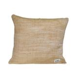 Coussin jaune camel 40x40 en coton thumbnail