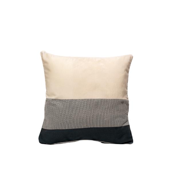 Coussin gris anthracite 40x40 en  polyester thumbnail