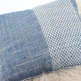 Coussin bleu calme 40x50 en coton thumbnail