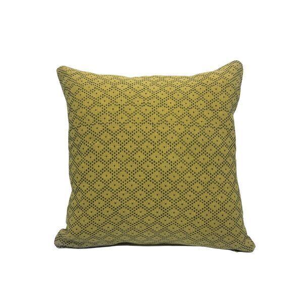 Coussin vert anis  40x40 en coton thumbnail
