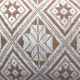 Coussin  marron caramel 40x50 en coton thumbnail
