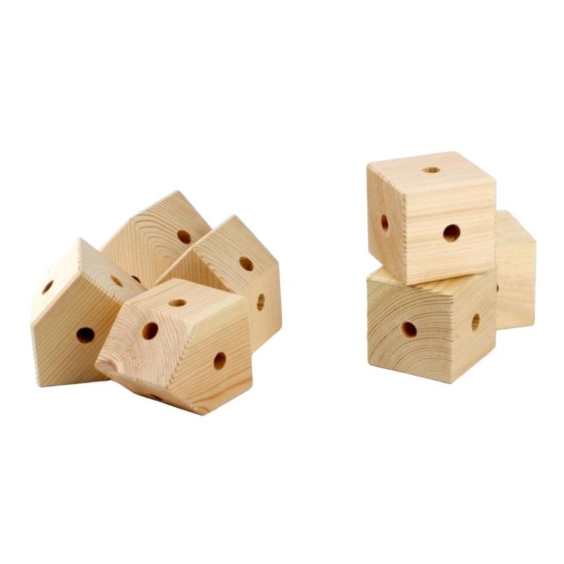 Cubes de jonction en bois Trigonos thumbnail