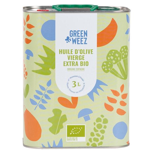 Huile d'olive vierge extra origine Espagne bio 3L thumbnail