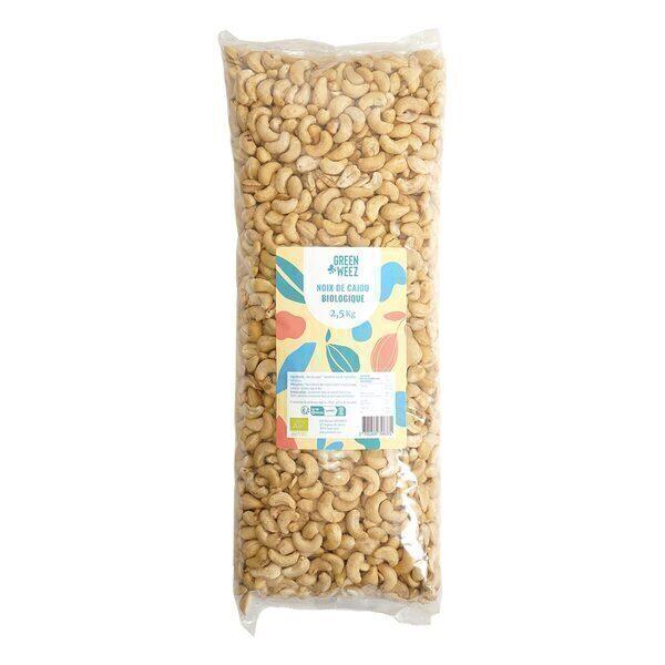 Noix de cajou nature Bio 2,5kg