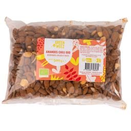 Amandes bio paprika et piment 500g