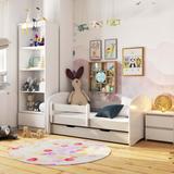 Lit d'enfant Smile avec Matelas - Gris thumbnail