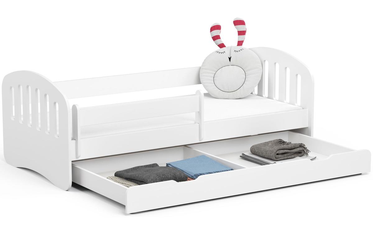 Lit pour enfant Play avec matelas - Blanc thumbnail