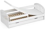 Lit pour enfant Play avec matelas - Blanc thumbnail