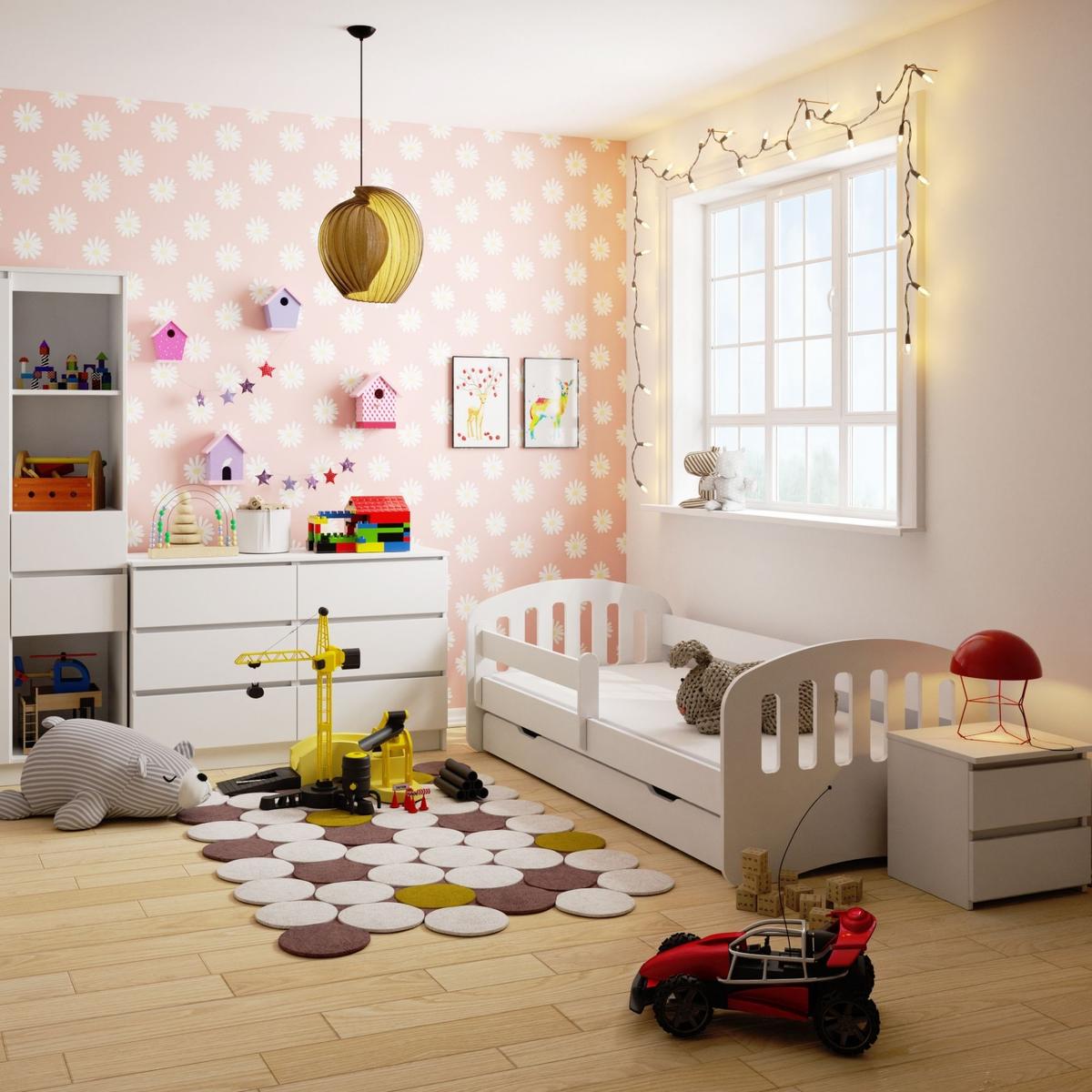 Lit pour enfant Play avec matelas - Blanc thumbnail