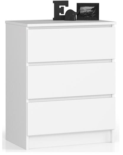 Buffet K60 3 Tiroirs Clp - Blanc