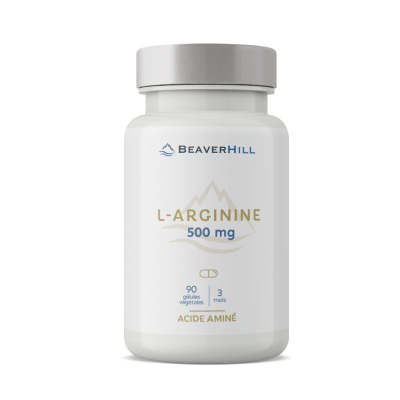 L-Arginine 500 mg - 90 gélules végétales