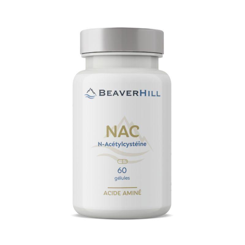 NAC - N. Acétyl-Cystéine - 60 gélules végétales