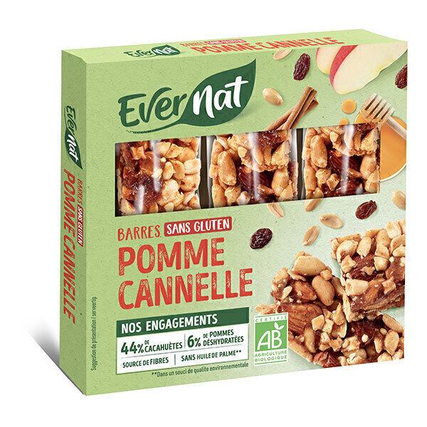 Barres bio Pomme Cannelle 3x25g
