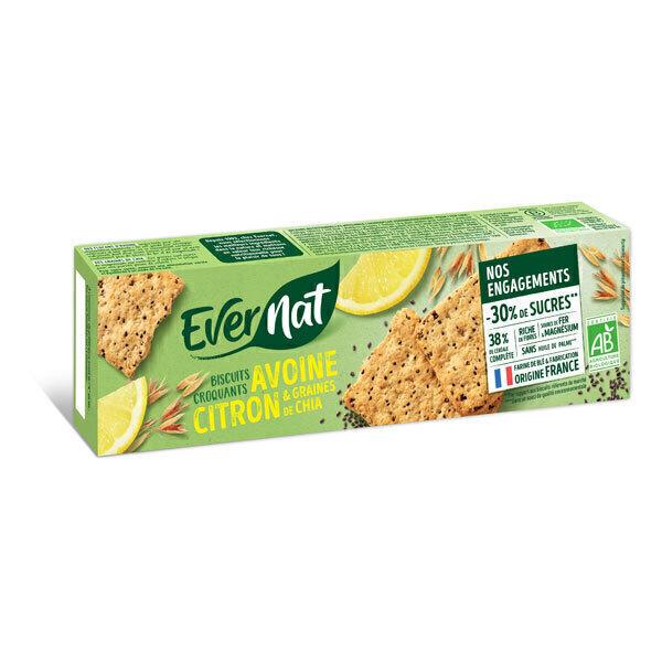 Croquants avoine citron chia 130g