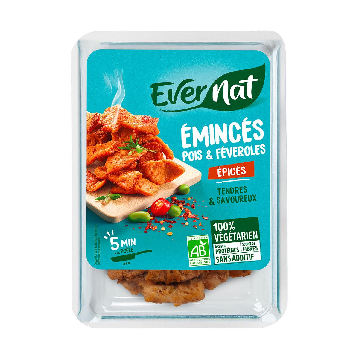 Emincé végétal épicé bio 200g