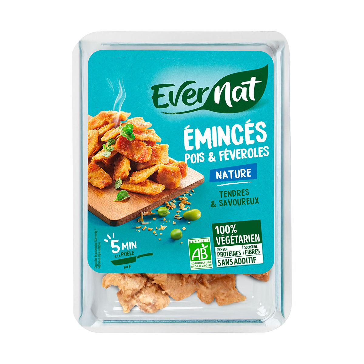 Emincé végétal nature bio 200g