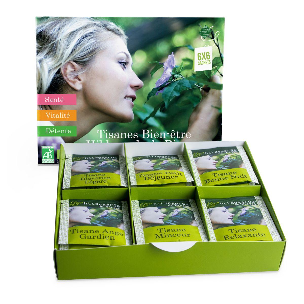 Coffret tisanes dégustation 36 sachets thumbnail