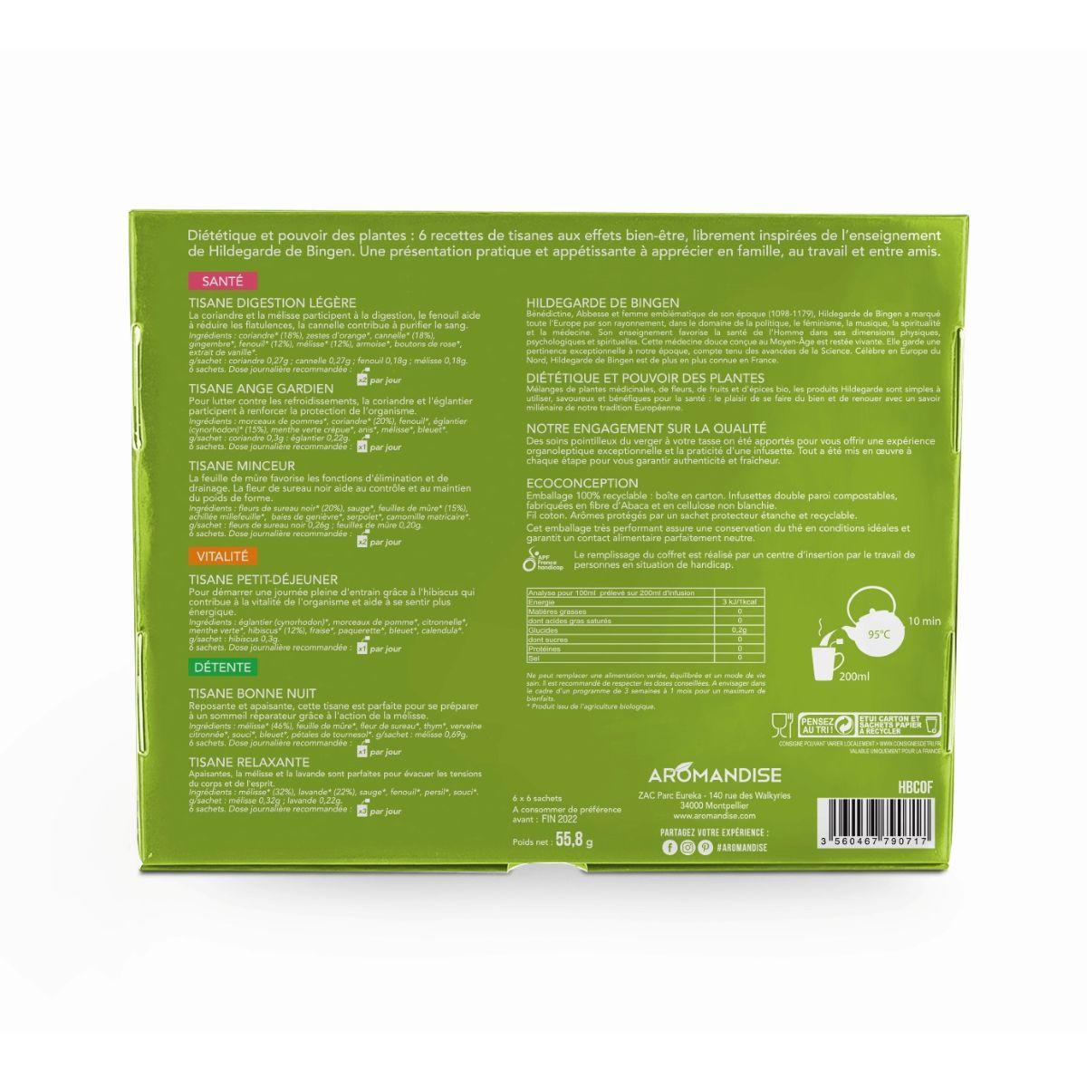 Coffret tisanes dégustation 36 sachets thumbnail