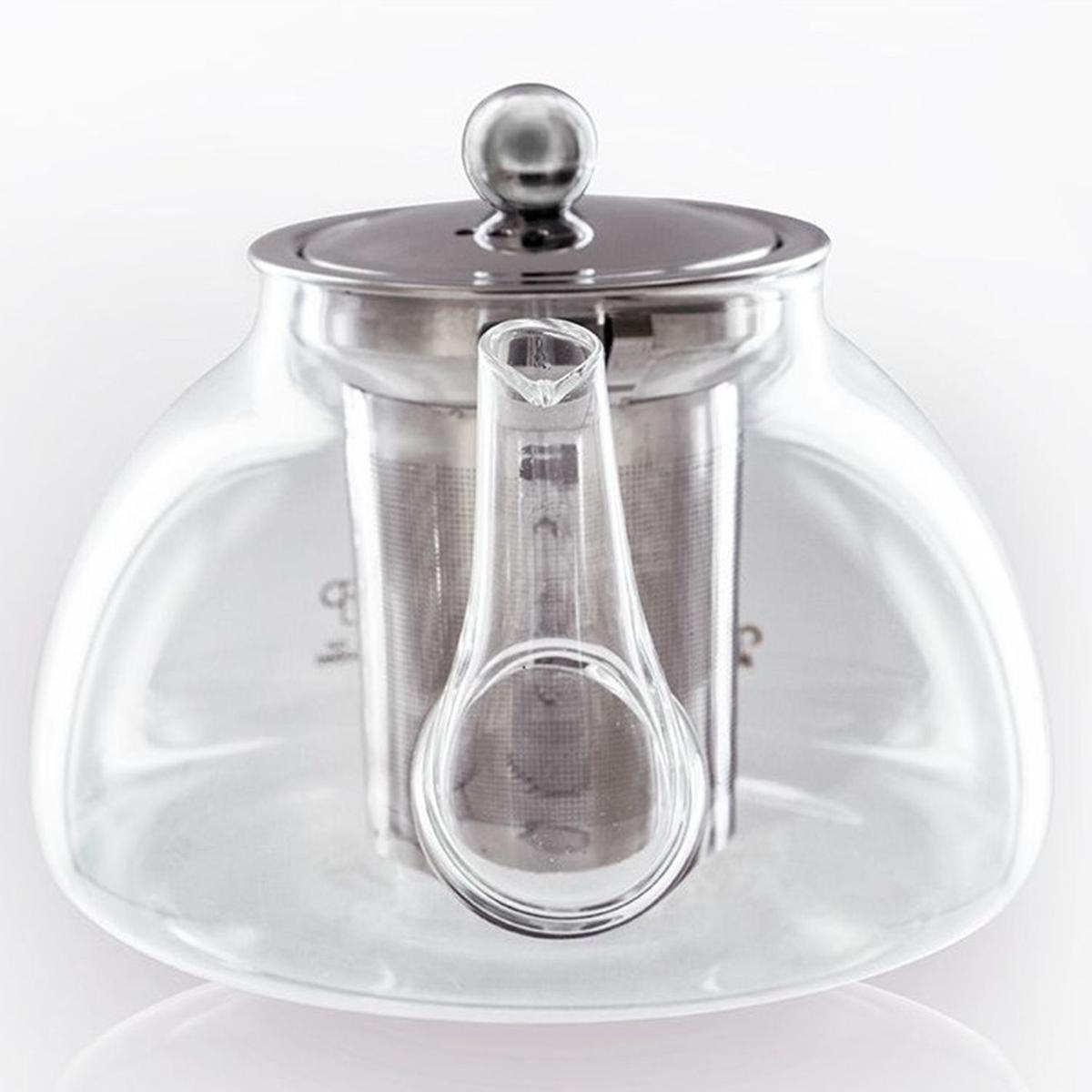 Théière en verre avec filtre en inox - 0,8 L thumbnail