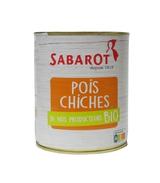 Pois chiches bio en conserve - boîte 460g - Sabarot thumbnail