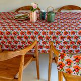 Nappe carrée en coton SUZIE lila thumbnail