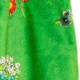 Tote bag velours HANAMI vert thumbnail