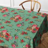 Nappe rectangulaire en coton MIA vert thumbnail