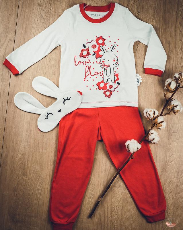Pyjama mi-saison lapin