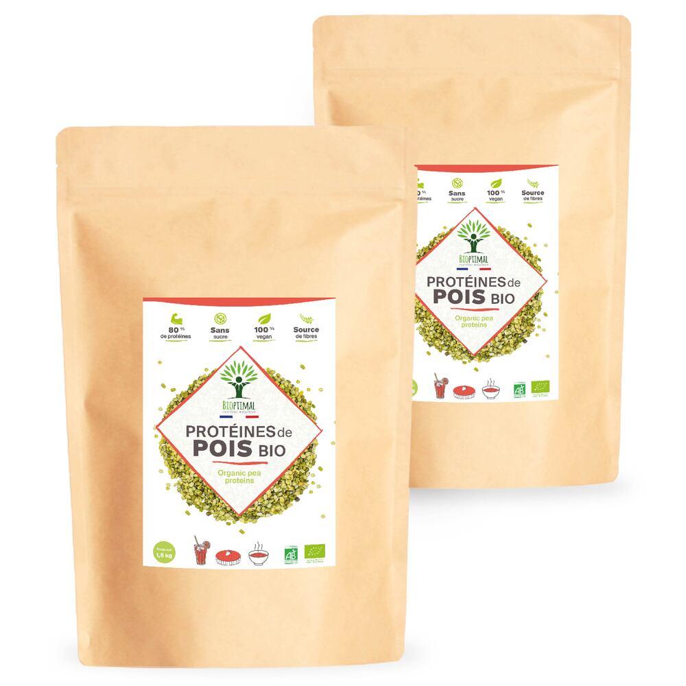 Protéine de Pois Bio en Poudre -  3kg thumbnail