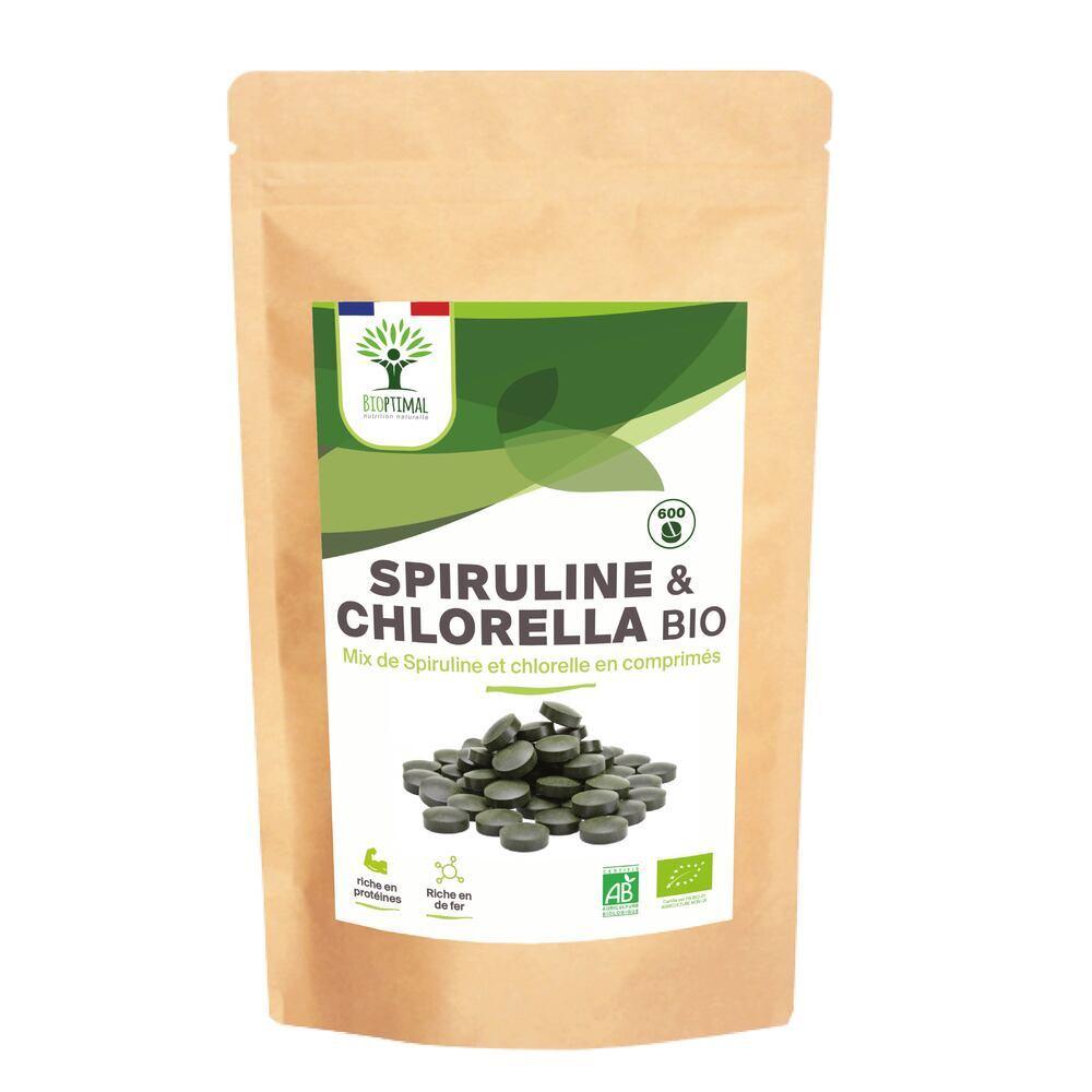 Spiruline & Chlorelle Bio - 600 comprimés thumbnail