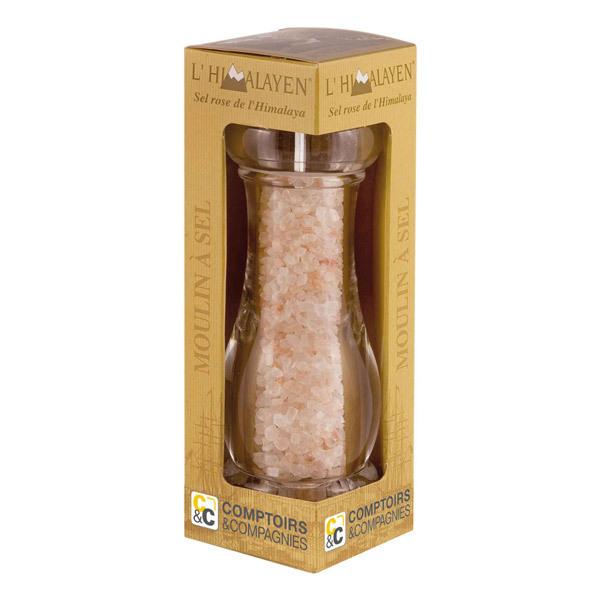 Moulin de sel rose de l'Himalaya 90g
