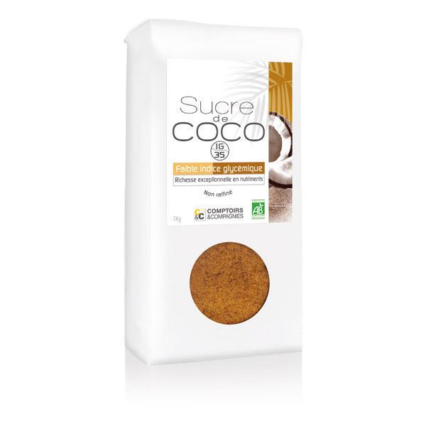 Sucre de Fleurs de noix de coco - Sachet 1KG