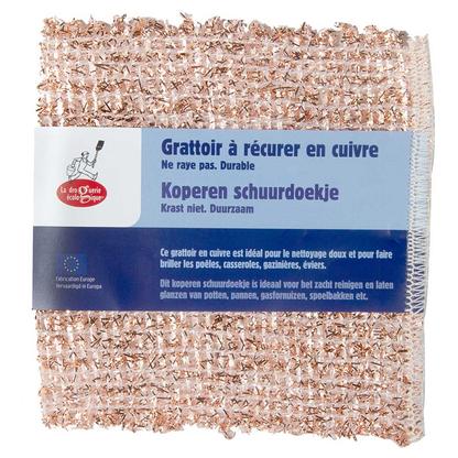Grattoir à récurer en cuivre