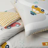 Parure de lit enfant imprimé voiture thumbnail